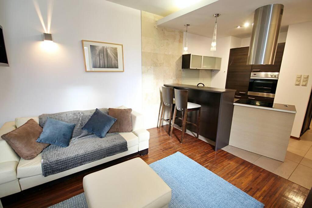 Апартаменты Parkowy Apartament Вроцлав Экстерьер фото