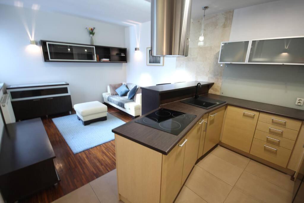Апартаменты Parkowy Apartament Вроцлав Экстерьер фото