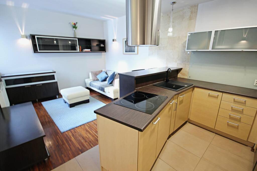 Апартаменты Parkowy Apartament Вроцлав Экстерьер фото